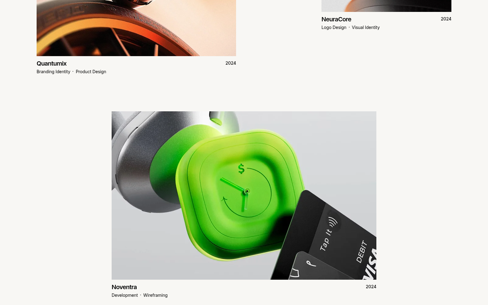 Betony Richard template — homepage preview